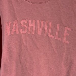 Nashville cropped crew neck
